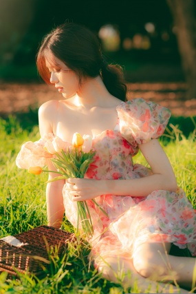 性感小清新人体写真图片